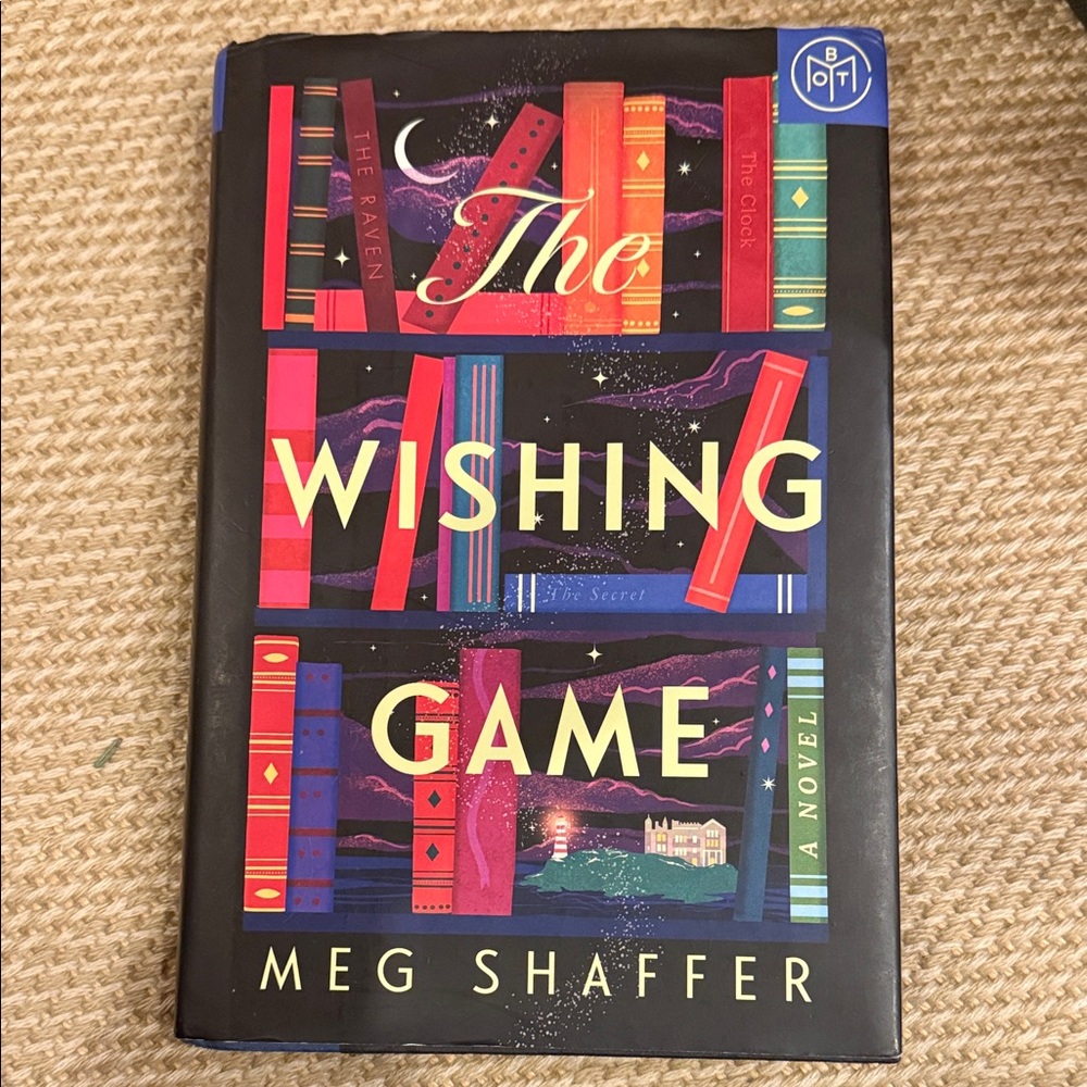 The Wishing Game by Meg Shaffer - Red and Blue Cover